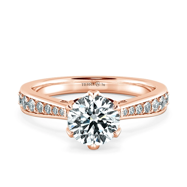 Nhẫn đính hôn Kim cương Solitaire Be Mine NCH9921 1